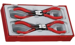 Teng Tools Kit de Alicates CirClip Pro 19-60mm TT1 4Pcs TT474-7E