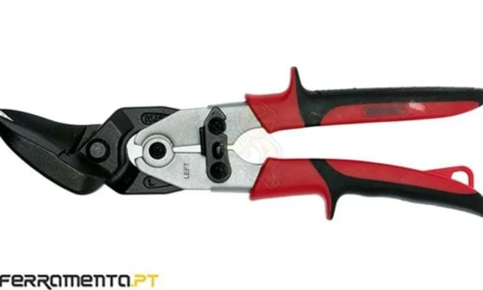 Tesoura de Corte à Esquerda p/ Metal 185mm Teng Tools 494