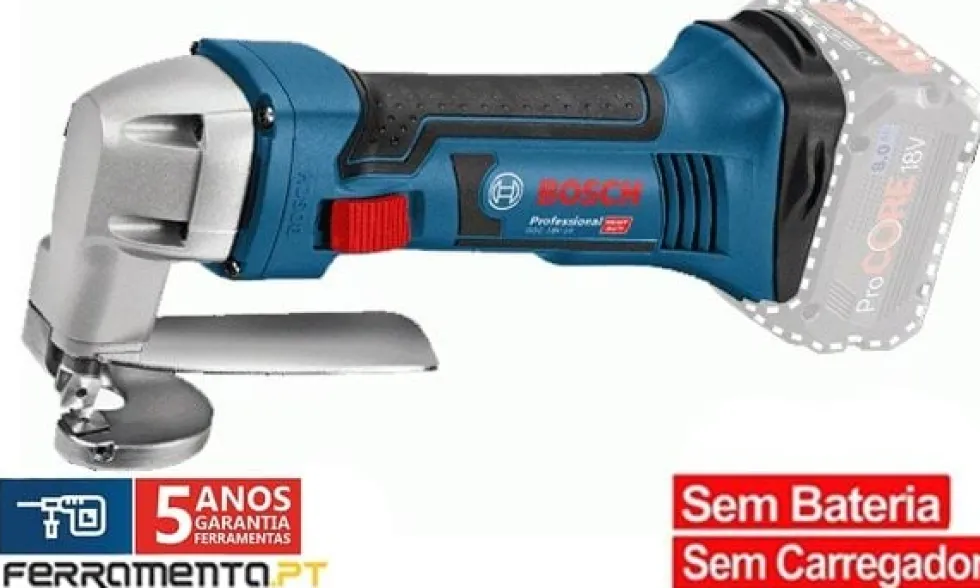 Tesoura para chapa sem fio Bosch GSC 18V-16 Professional