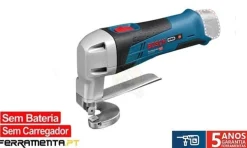 Tesoura para chapa sem fio Bosch GSC 12V-13 Professional