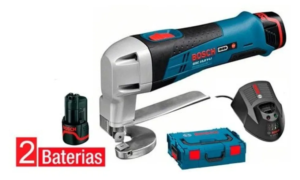 Tesoura para chapa sem fio Bosch GSC 12V-13 Professional