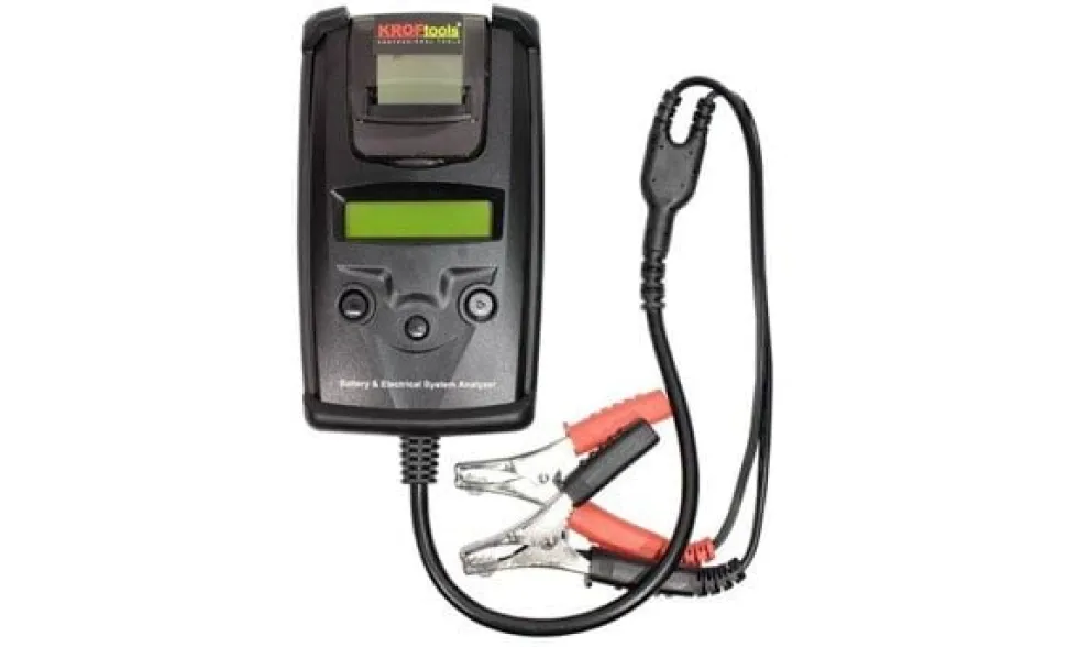 Teste Bateria Digital c/ Impressora 6-24V Kroftools 6163