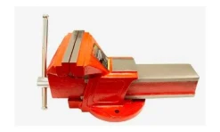 Torno de bancada base fixa 150mm Kroftools 8006