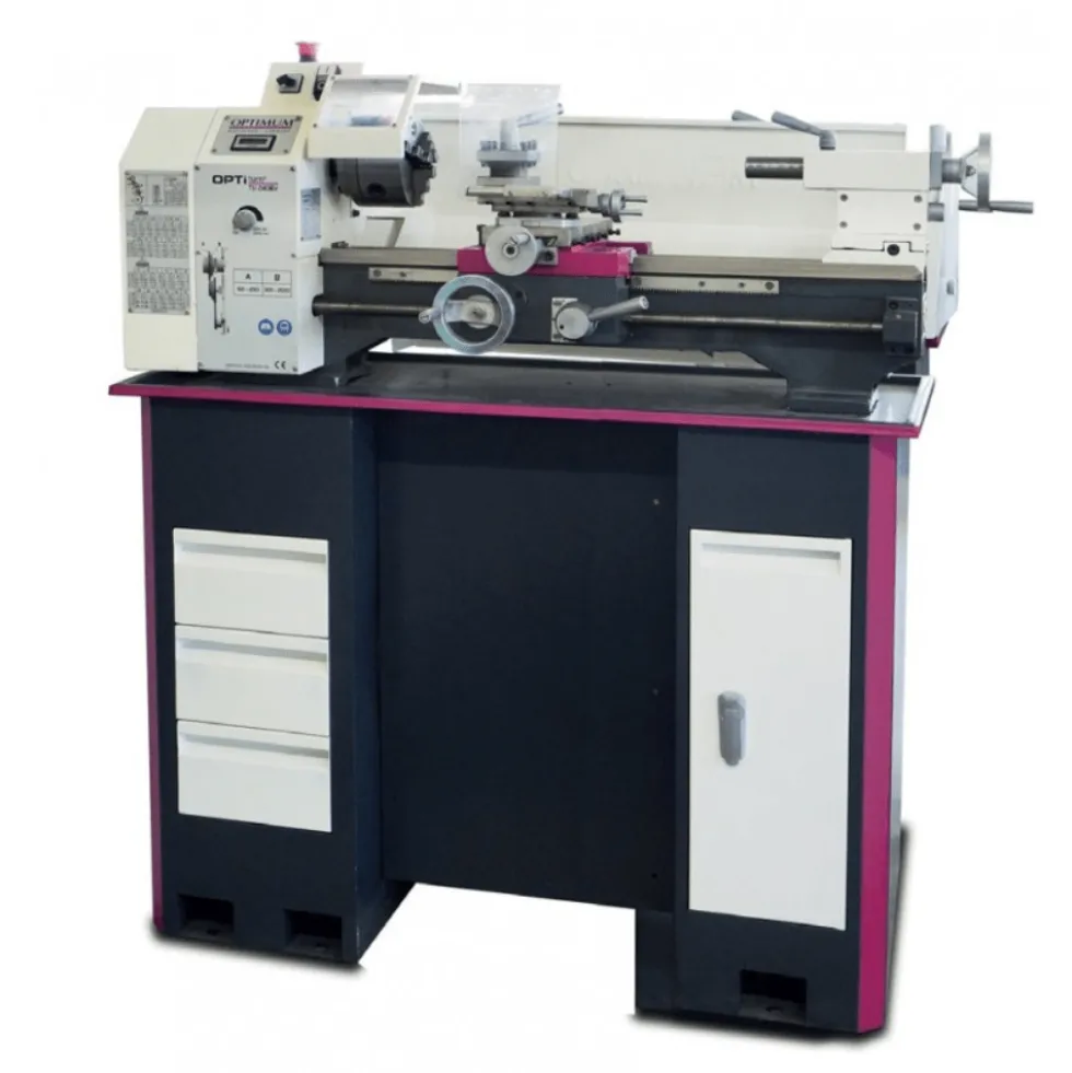 Torno Mecânico Vel. Variável 1,1kW Optimum TU2406V