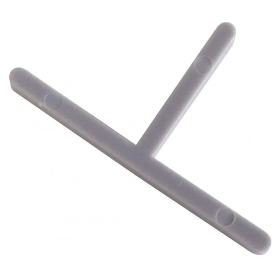 “T” p/ Juntas 2 mm. (B-1000 un.) Rubi 2864