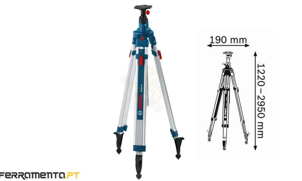 Tripé Telescópico para Construção Civil BT 300 HD Professional