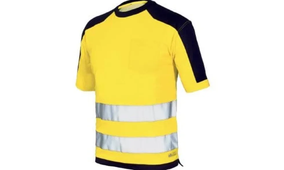T-Shirt Bicolor Amarelo / Azul Industrial Starter 08186048