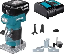 Tupia de Cantos 6mm 18V 3Ah Makita DRT52SF