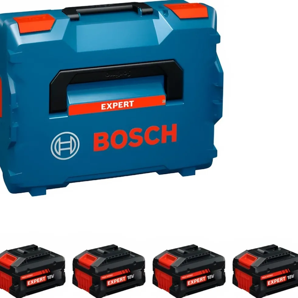 4x Bateria 5.5Ah EXPERT EXBA18V-55 Bosch 1600A0373H
