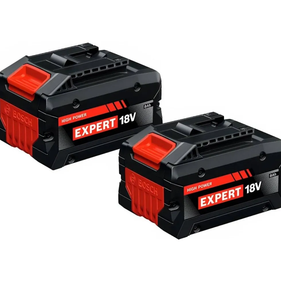 2x Bateria 8.0Ah EXPERT EXBA18V-80 Bosch 1600A0373D